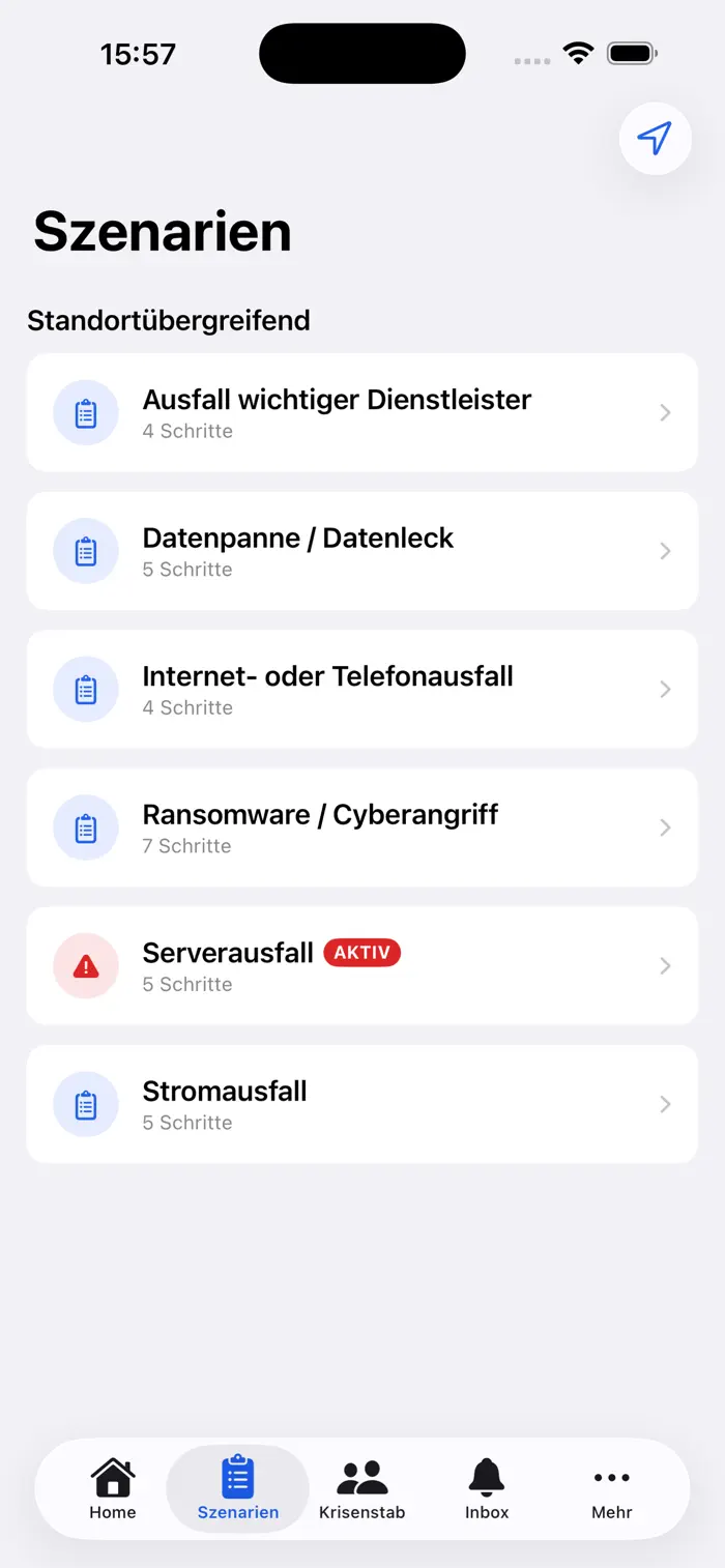 Szenarien: Checkliste für jede Lage – offline abhakbar